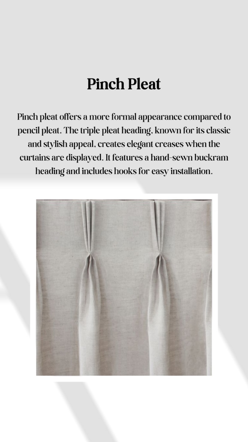 Pinch Pleat 4
